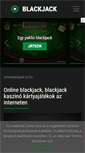 Mobile Screenshot of onlineblackjack.co.hu